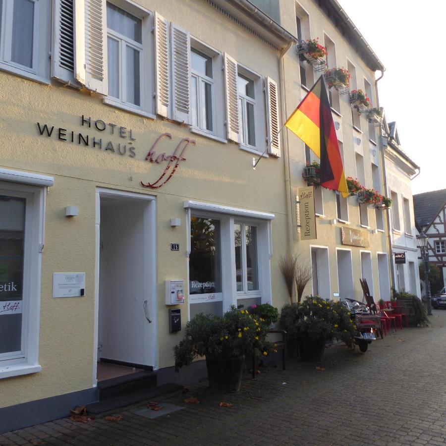 Hotel Weinhaus Hoff Bad Honnef Bagian luar foto